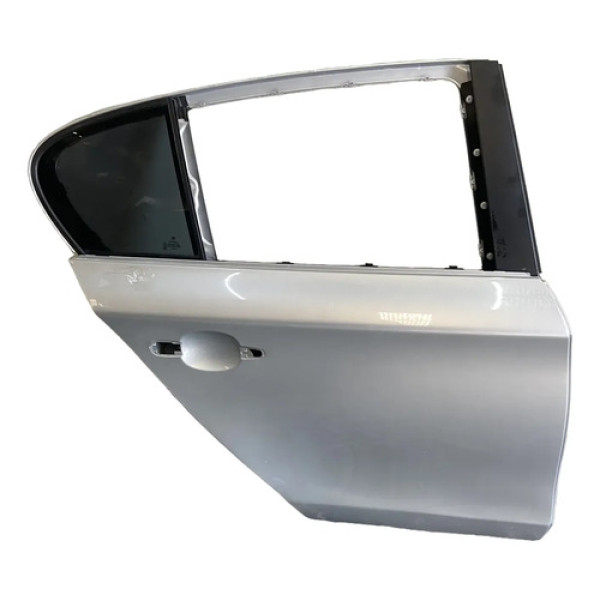 Porta Traseira Direita Bmw 120 2009 2010 Traseira Direito Prateado