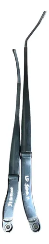 Par Haste Limpador De Para Brisa Nissan Sentra 2.0 2014 2015 Preto