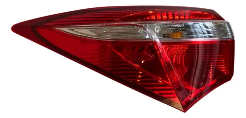 Lanterna Traseira Esquerda Corolla 2016 2017 (avaria) Esquerdo Vermelho