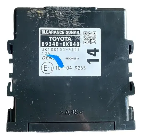 Módulo Sonar Hilux Sw4 2.8 2021 2022 89340-0k030