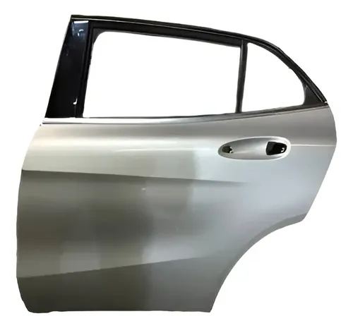 Porta Traseira Esquerda Mercedes Gla 2015 2016 Traseira Prateado