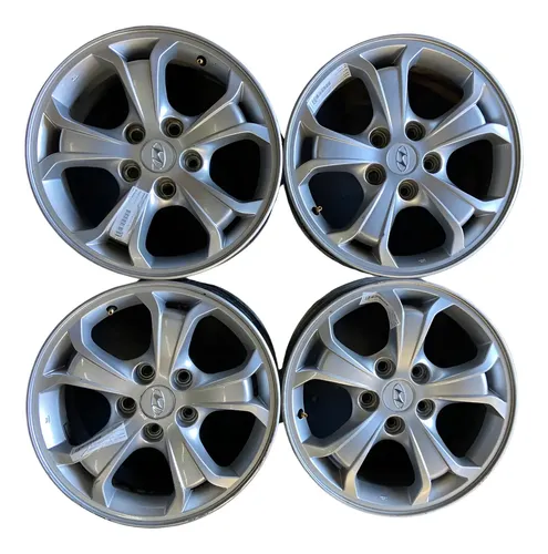 Jogo De Roda Hyundai Tucson 2.0 Aro 16 2015/2016 Prateado