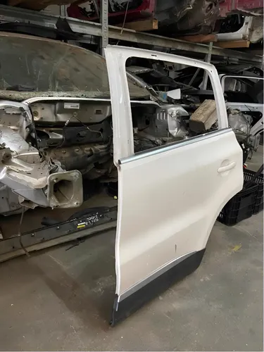 Porta Traseira Esquerda Volkswagen Tiguan 2013 2014 Esquerdo Branco