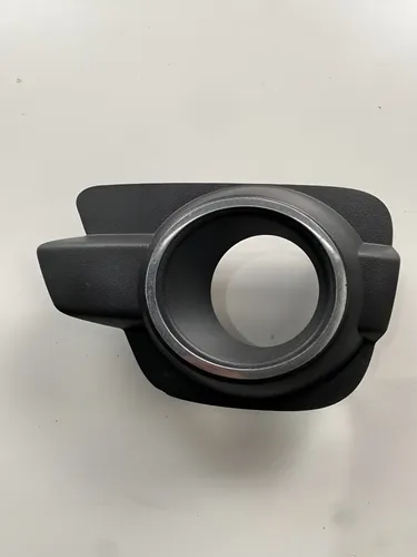 Moldura Farol Milha Esquerdo Renault Kwid 2017 2018 19 Preto Esquerdo