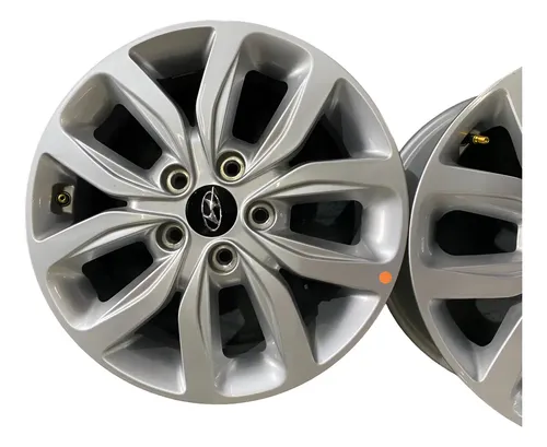 Roda Avulsa Aro 16 Hyundai Creta 2021 2022 2023 2024 Prateado