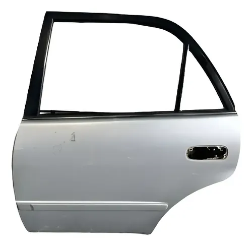 Porta Traseira Esquerda Corolla 2001 2002 Esquerdo Prateado