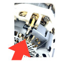 Alternador Peugeot 208 C4 Cactus 1.6 16v 2021-2025 Detalhe