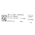 Alternador  Chery Tiggo 7 1.5 Híbrido 2021-2024